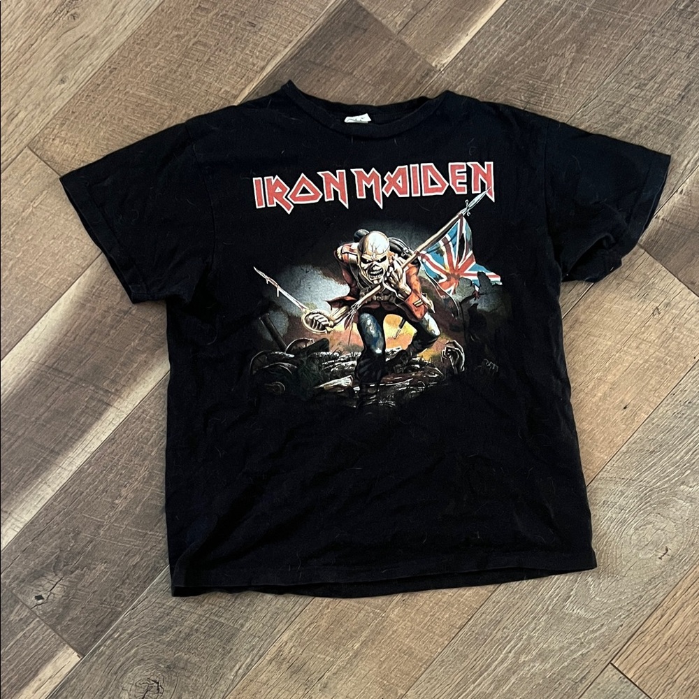 Iron Maiden Black Graphic T-Shirt